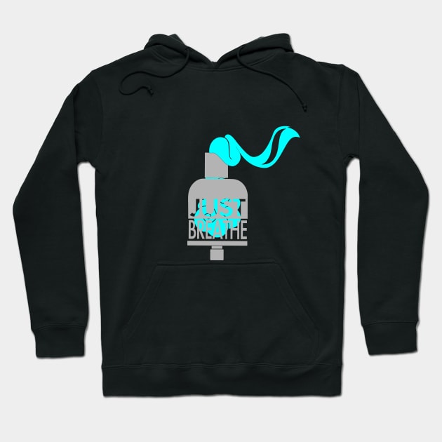 just breathe Hoodie by moonmorph